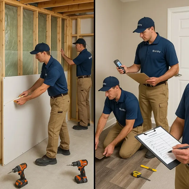 Repairs and Reconstruction process in Northwood, NH
